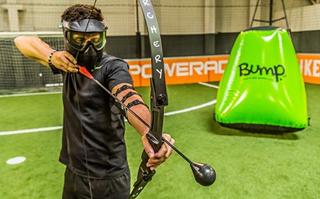 Photo Archery Bump en action