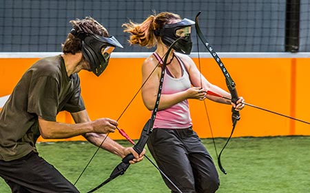 Photo Archery Bump en action