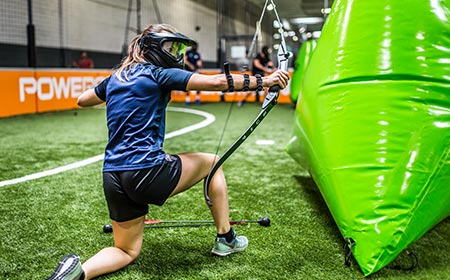 Photo Archery Bump en action